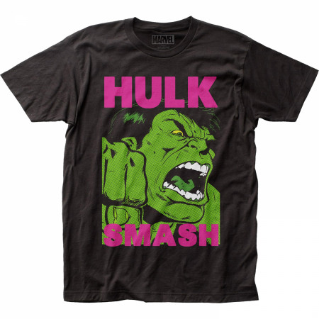 The Incredible Hulk Halftone Comic Art T-Shirt